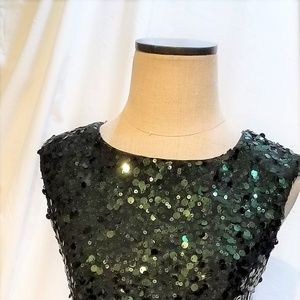 NWT Sequence Dress in Hunter Green Sz2